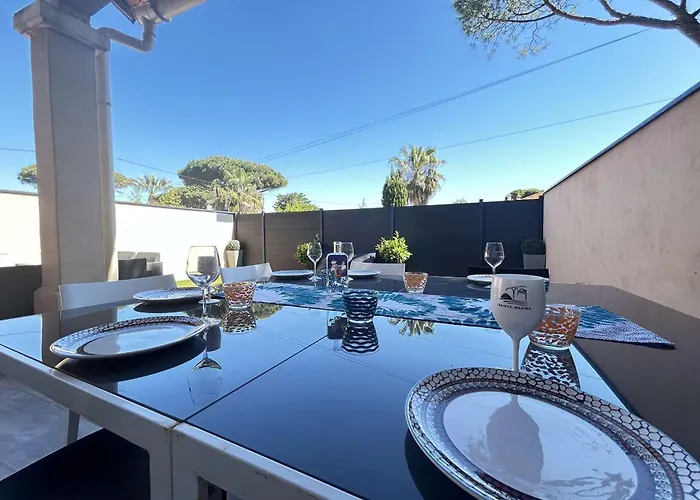 Méditerranéenne 5 Pièces, 8 Pers, Terrasse, Jardin, Parking - Fr-1-226-559 * Sainte-Maxime